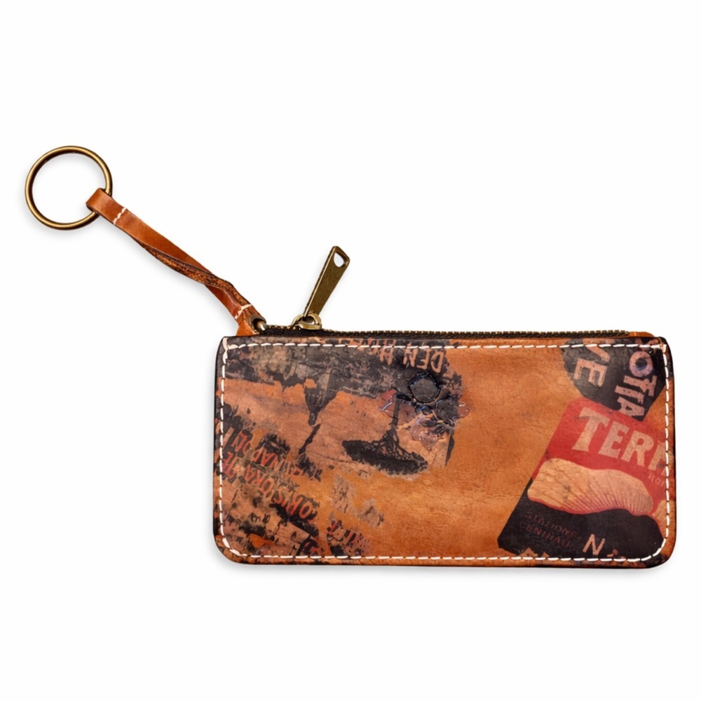 Patricia Nash Multicolor Leather Wallet with Keychain - Picture 5 of 5